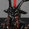 AFT1 Accessories Crying Baphomet Candle Holder - Black