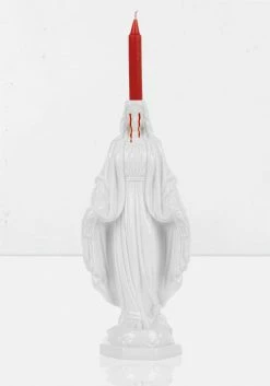 AFT1 SALE CRYING MADONNA CANDLE HOLDER