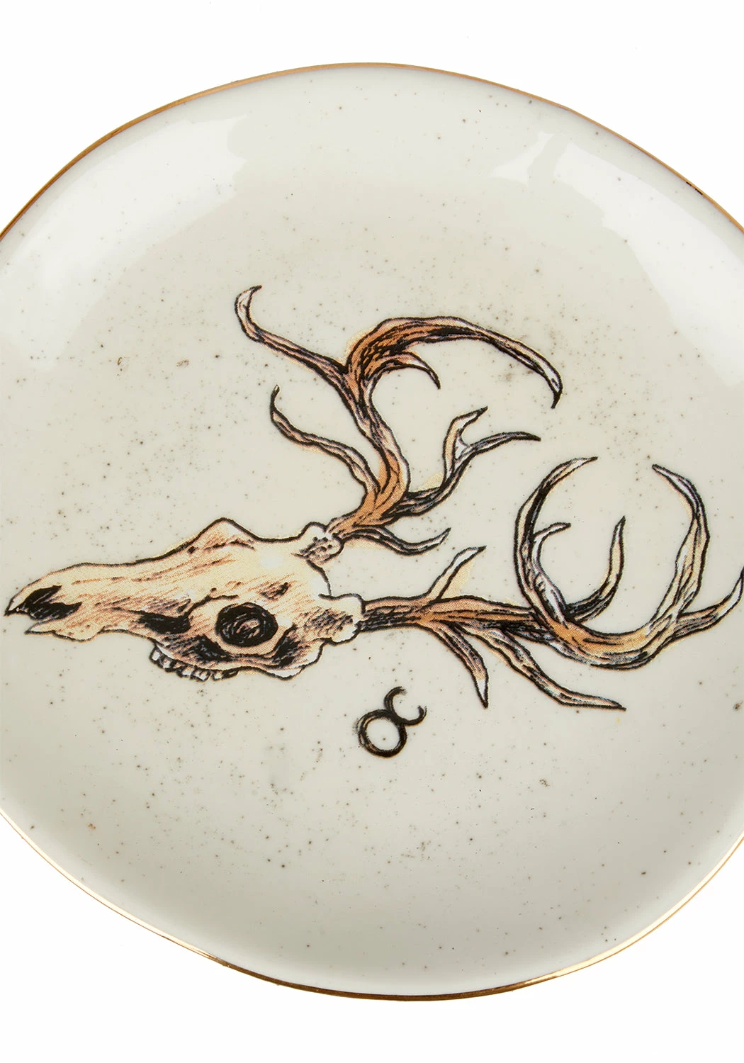 AFT1 STAG PAGAN TRINKET DISH 6 AFT1 STAG PAGAN TRINKET DISH