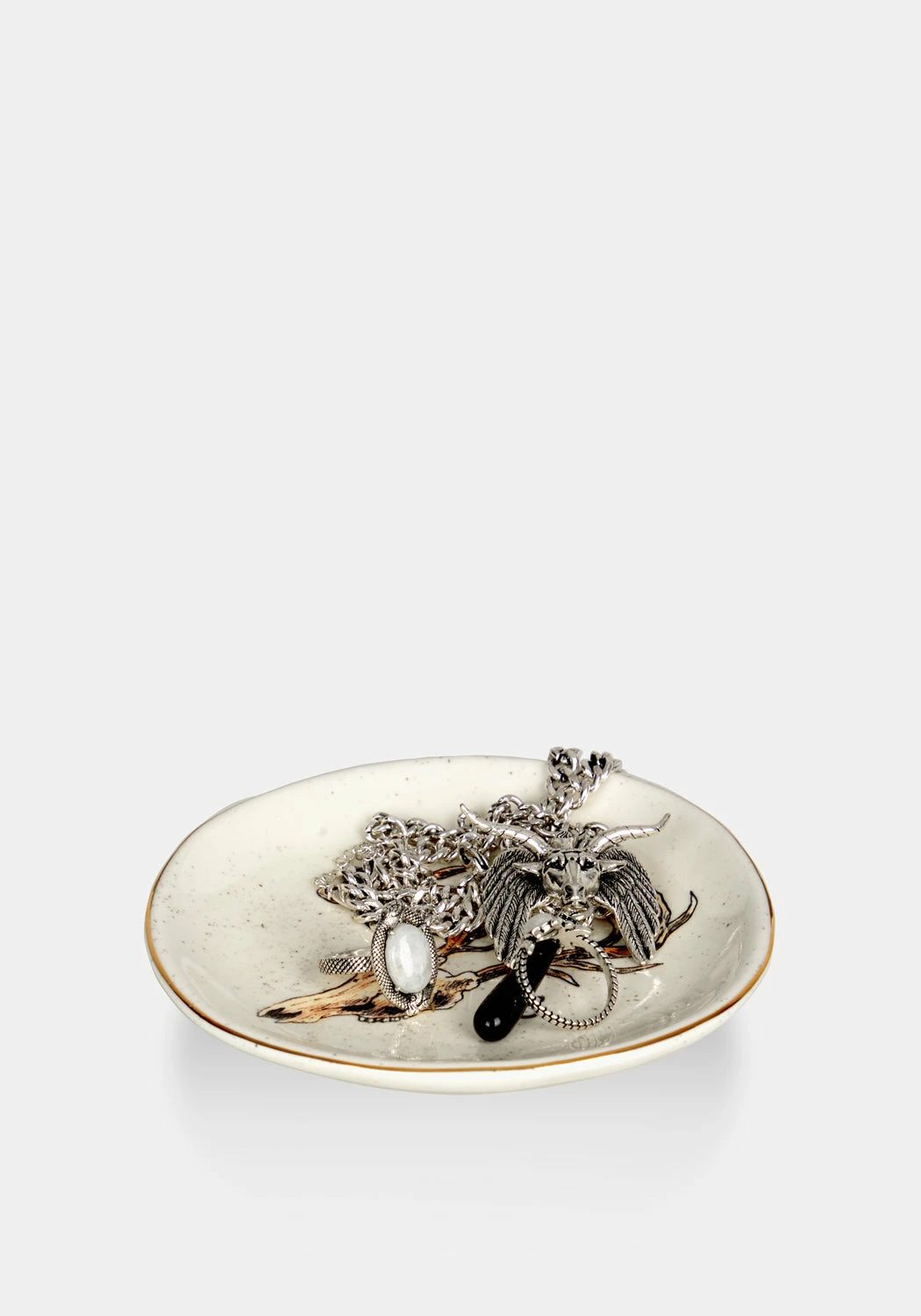 AFT1 STAG PAGAN TRINKET DISH 5 AFT1 STAG PAGAN TRINKET DISH