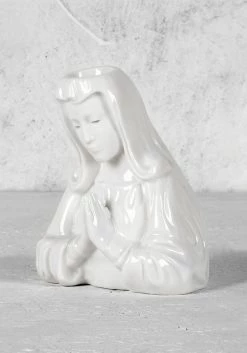 AFT1 Crying Mary Candle Holder