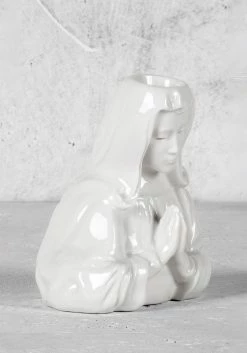 AFT1 Crying Mary Candle Holder