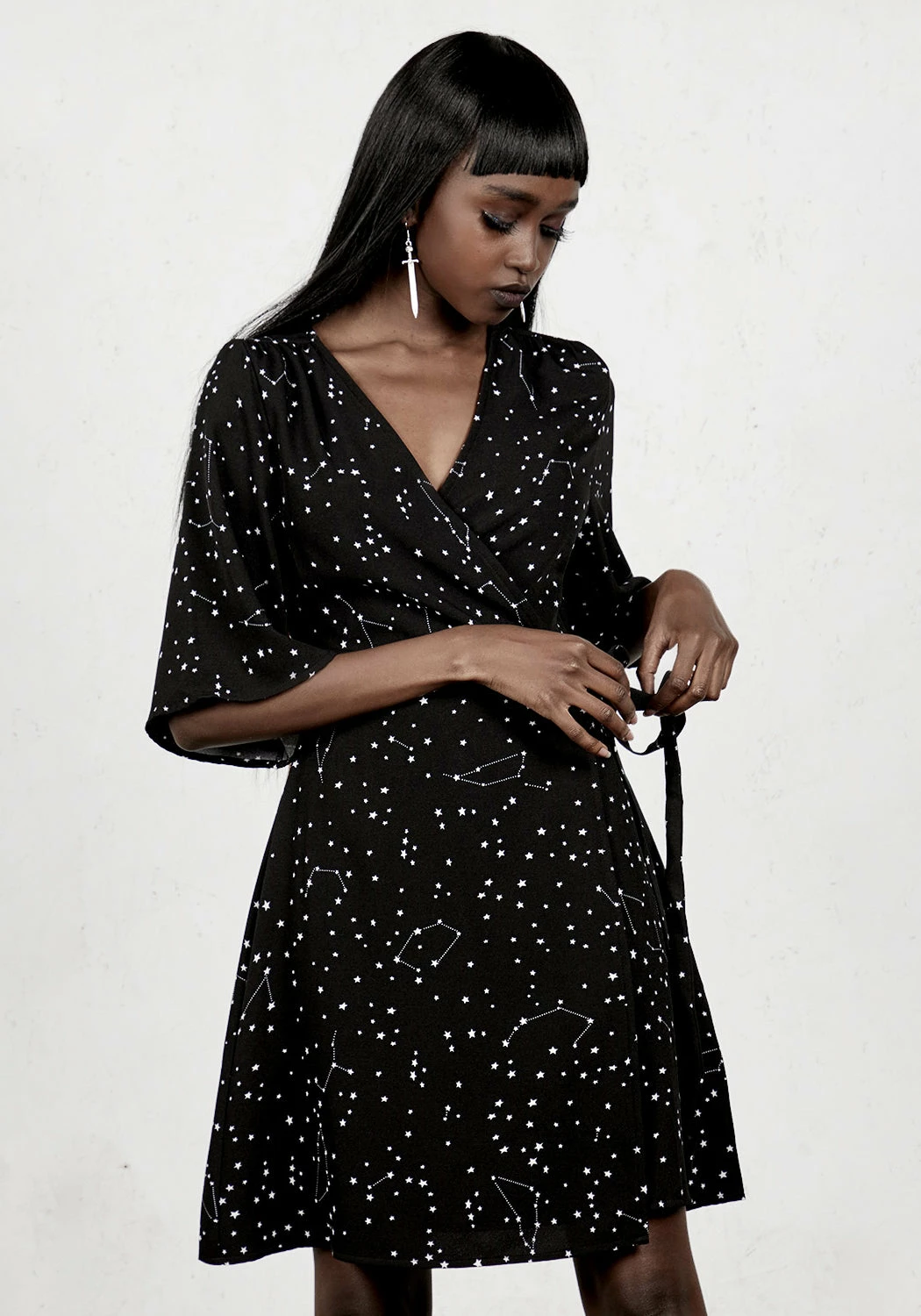 MET1 Dresses Celestial Kimono Dress 4 MET1 Dresses Celestial Kimono Dress