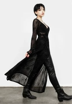 MET1 Dresses VENOM MESH WRAP DRESS 13 MET1 Dresses VENOM MESH WRAP DRESS