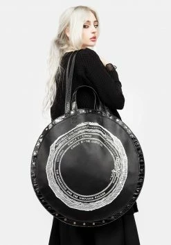 CES1 Dante Large Circle Tote Bag Bags