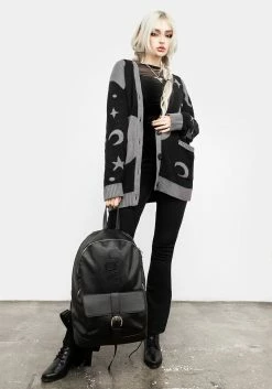 CES1 Ophidia Debossed Backpack Bags