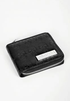 CES1 Accessories Mortality Debossed Wallet 12 CES1 Accessories Mortality Debossed Wallet