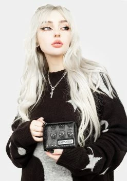 CES1 Accessories Mortality Debossed Wallet