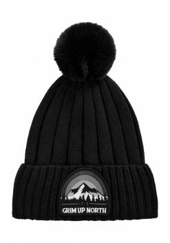 CAF1 GRIM POMPOM BEANIE Headware