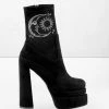CHI1 Footwear SOL SOCK PLATFORM BOOTS