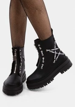 CHI1 HEXDOLL LACED BOOTS
