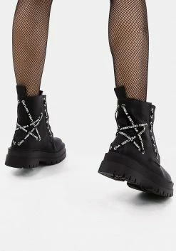 CHI1 HEXDOLL LACED BOOTS 12 CHI1 HEXDOLL LACED BOOTS