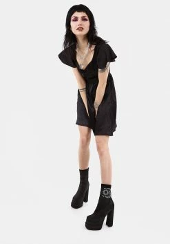 CHI1 Footwear SOL SOCK PLATFORM BOOTS