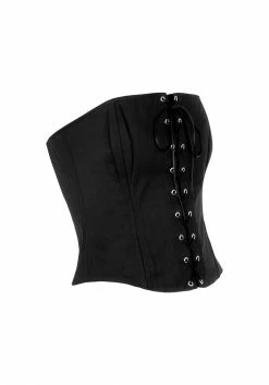 CHI1 MORTICIA LACE-UP CORSET Tops