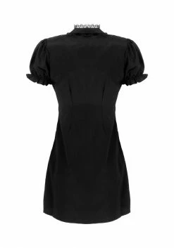 CHI1 Dresses SECRETS PINTUCK PANELLED MINI DRESS