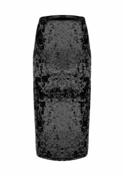 CHI1 MALEFIC LACE-UP PANEL SKIRT Bottoms