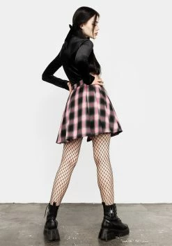 CHI1 Bottoms Vivacity Pleated Mini Skirt