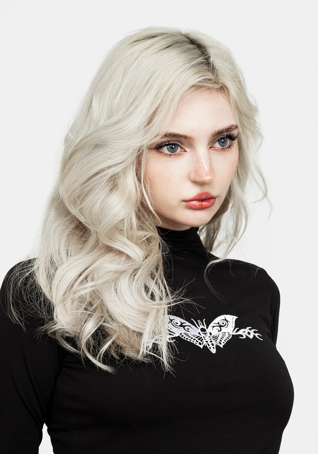 DDS1 Tops Morta High Neck Jersey Bodysuit 6 DDS1 Tops Morta High Neck Jersey Bodysuit