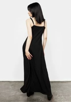 DDS1 Libertina Lace Panel Slip Dress