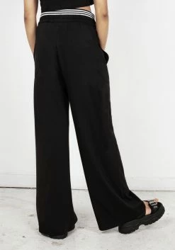 DDS1 Bottoms Monica Double Waistband Jersey Pants