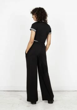 DDS1 Bottoms Monica Double Waistband Jersey Pants