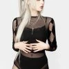 DDS1 Harleen Checkerboard Mesh Bodysuit