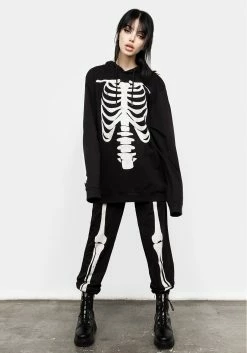 DDS1 Tops Skeletus Hoody