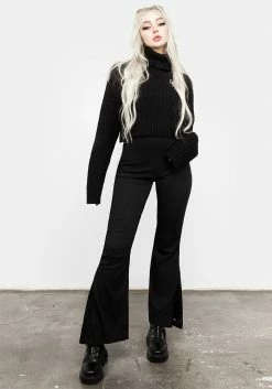 DDS1 Libertina Lace Panel Flares Bottoms