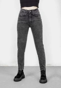 DEN1 Bottoms Black Hole Sun Slim Fit Jean