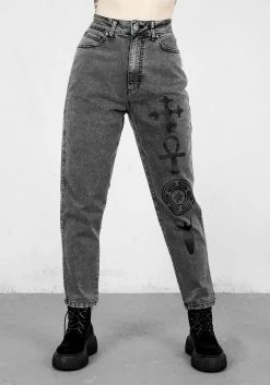 DEN1 Mythic Mom Jeans Bottoms