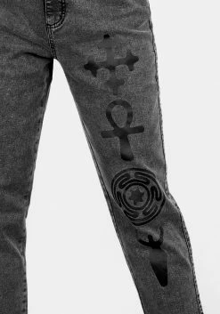 DEN1 Mythic Mom Jeans Bottoms