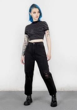 DEN1 Abracadabra Busted Knee Jean 15 DEN1 Abracadabra Busted Knee Jean