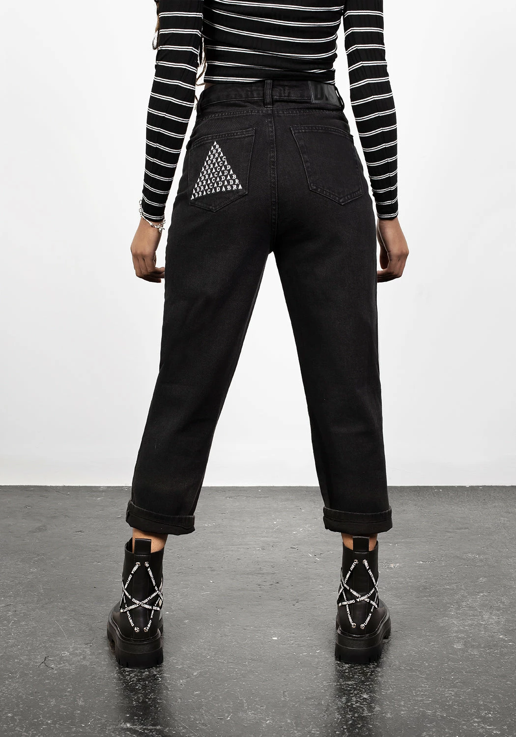 DEN1 Abracadabra Busted Knee Jean 7 DEN1 Abracadabra Busted Knee Jean