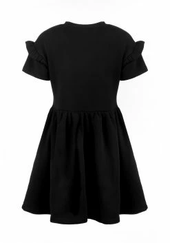 DMT1 Dresses Power Frill Sleeve Skater Dress
