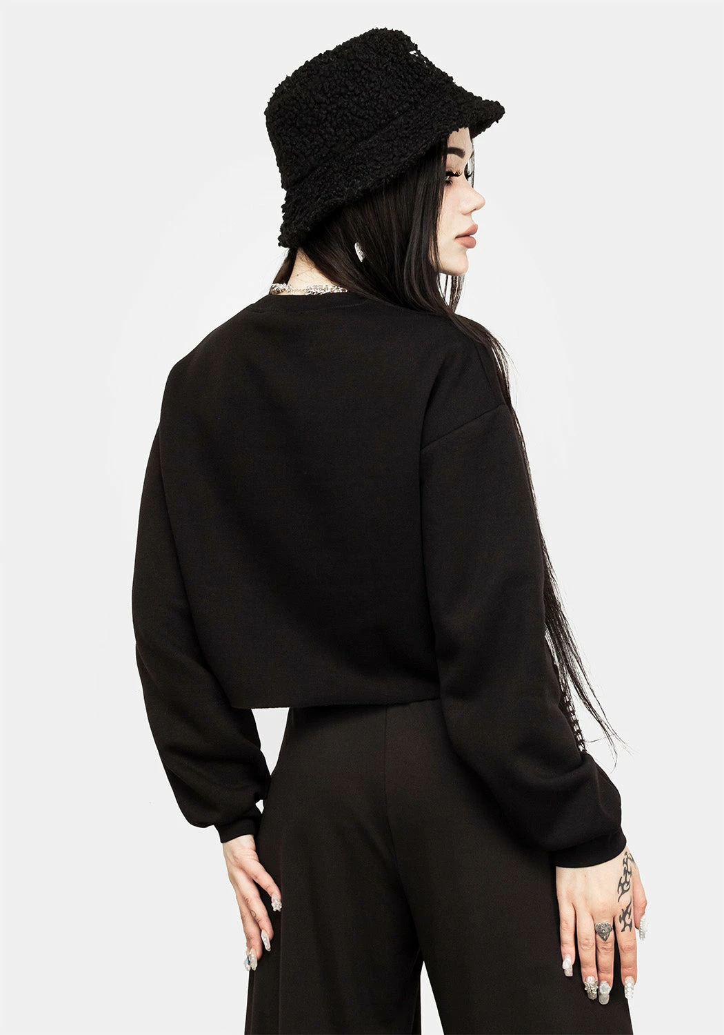 DMT1 Tops Demons Crop Sweat Top 5 DMT1 Tops Demons Crop Sweat Top