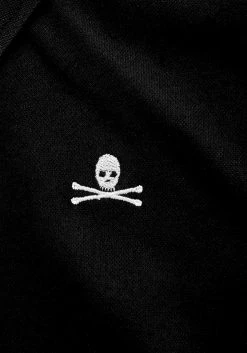 DMT1 Dresses Domino Skull Polo Dress