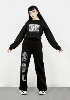 DMT1 Moonmantra Wide Leg Joggers Bottoms
