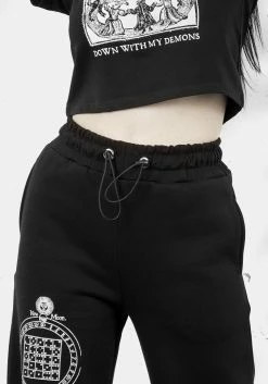 DMT1 Moonmantra Wide Leg Joggers Bottoms 13 DMT1 Moonmantra Wide Leg Joggers Bottoms