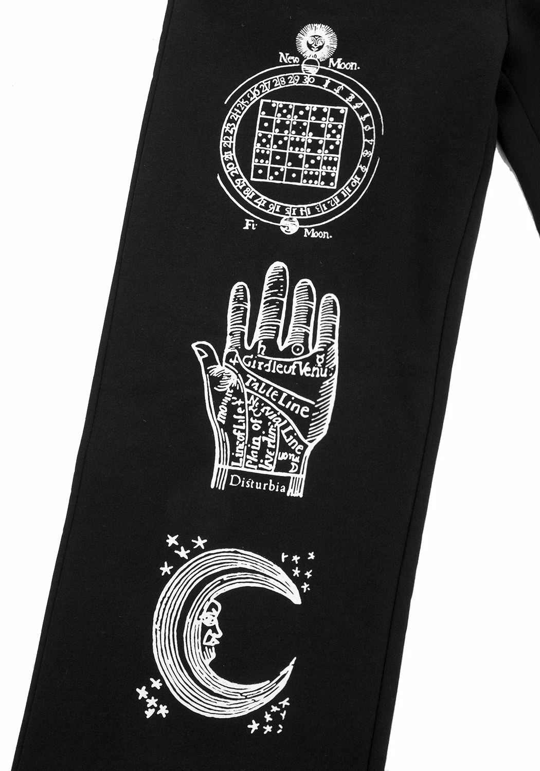 DMT1 Moonmantra Wide Leg Joggers Bottoms 9 DMT1 Moonmantra Wide Leg Joggers Bottoms