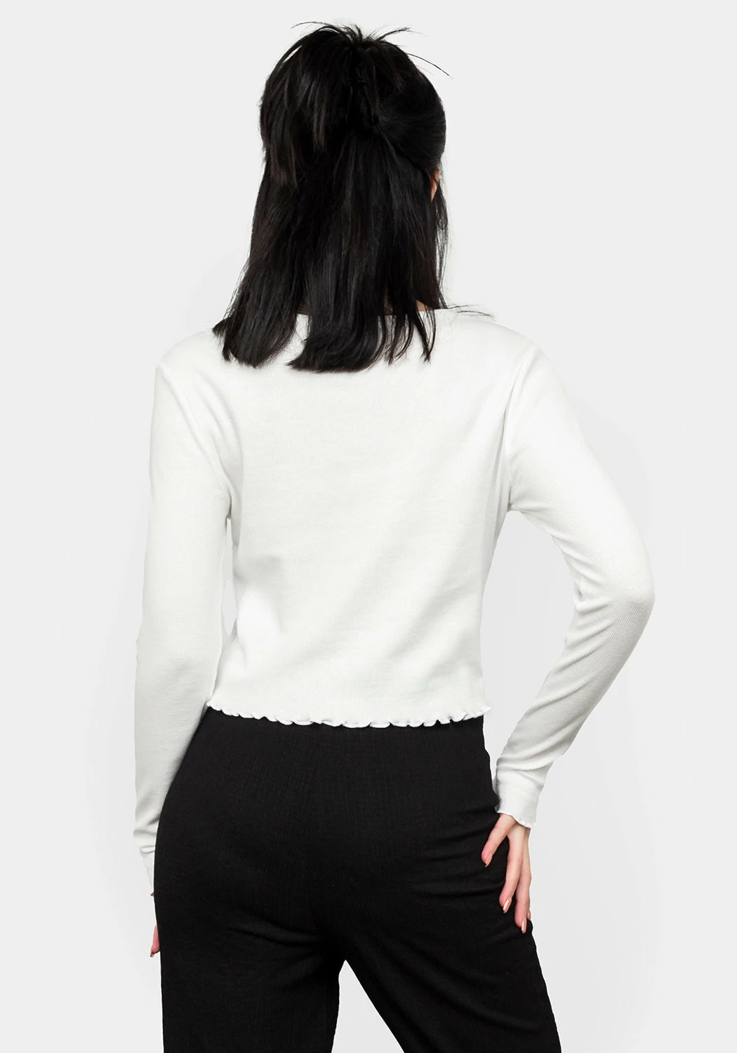 DMT1 No Rain No Flowers Rib Top Tops 6 DMT1 No Rain No Flowers Rib Top Tops