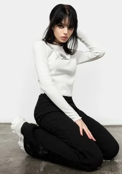 DMT1 No Rain No Flowers Rib Top Tops 15 DMT1 No Rain No Flowers Rib Top Tops