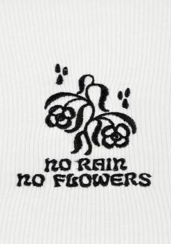 DMT1 No Rain No Flowers Rib Top Tops 18 DMT1 No Rain No Flowers Rib Top Tops