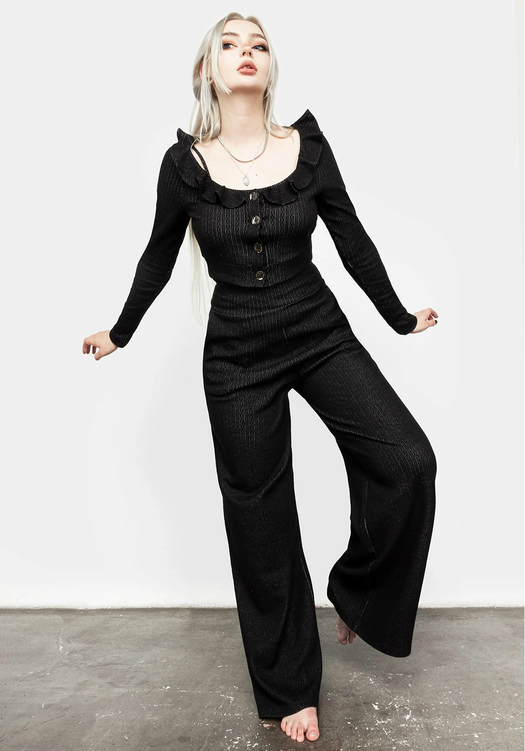 DMT1 Morana Pointelle Lounge Pants 6 DMT1 Morana Pointelle Lounge Pants