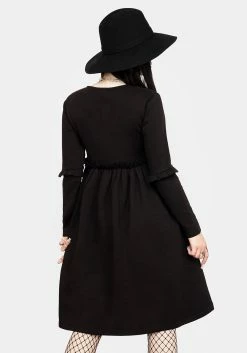 DMT1 Vvitch Ruffle Midi Skater Dress 13 DMT1 Vvitch Ruffle Midi Skater Dress