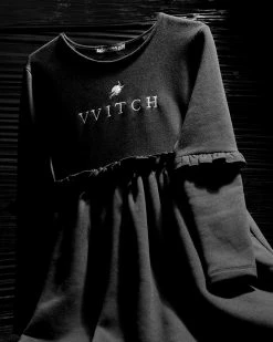 DMT1 Vvitch Ruffle Midi Skater Dress 16 DMT1 Vvitch Ruffle Midi Skater Dress