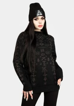 HIG1 Misrule Knit Jumper Tops