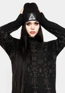 HIG1 Misrule Knit Jumper Tops