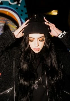 HXC1 Headware SABOTAGE 'PIERCED' BEANIE