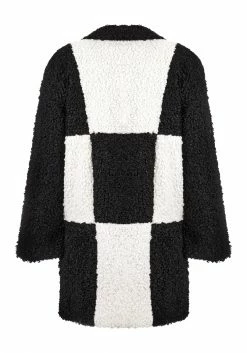 JAB1 Dreamtime Checkerboard Teddy Coat Outerwear