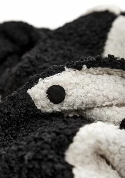 JAB1 Dreamtime Checkerboard Teddy Coat Outerwear